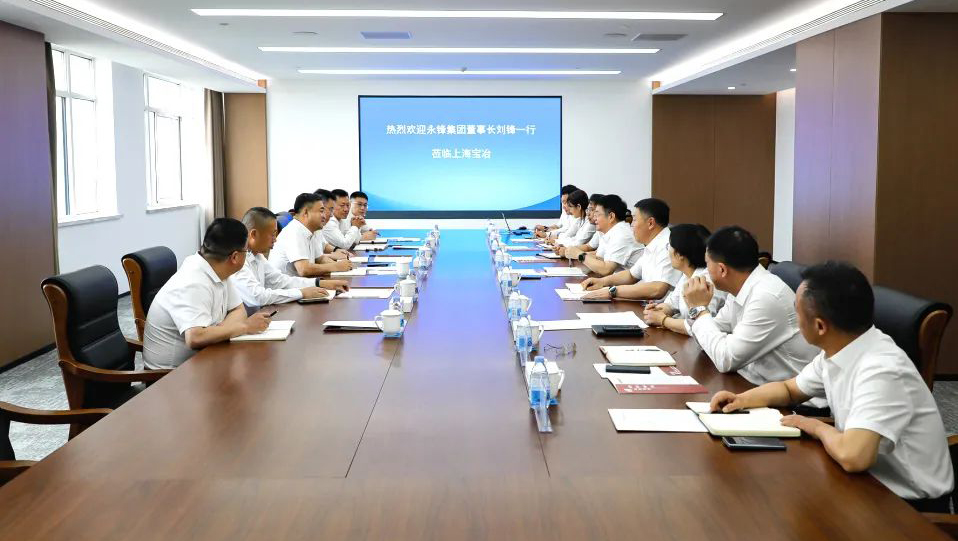 永锋集团董事长刘锋一行到访上海DCBox小金库
